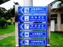 连江县标识导向系统设计需要掌握的四大元素